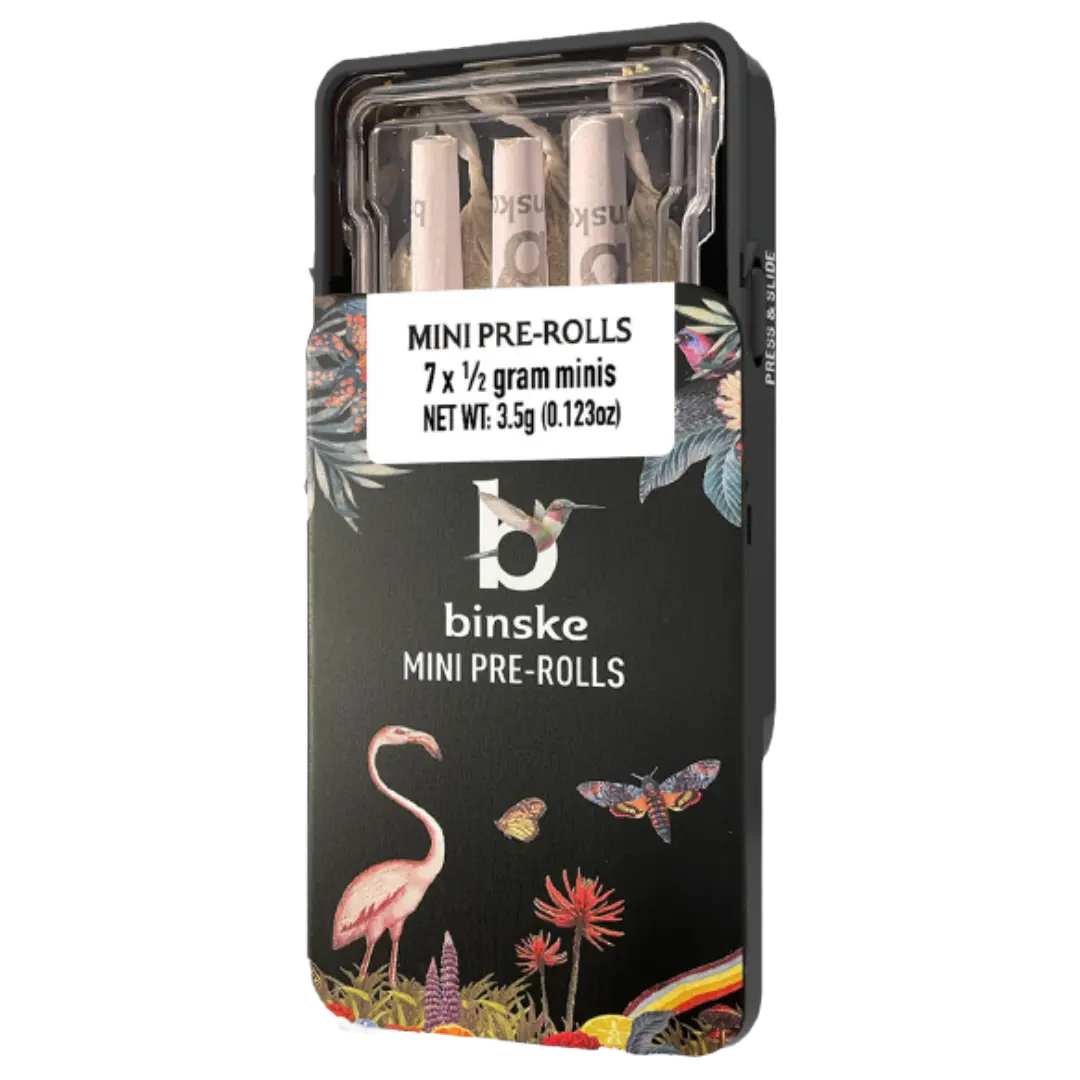 Binske 7 Pack Prerolls (3.5g) for $30
