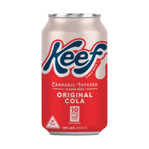 Keef Cola 10mg Sodas 4 for $20
