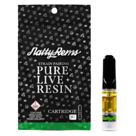 1000mg Black Tip Live Resin Cartridge