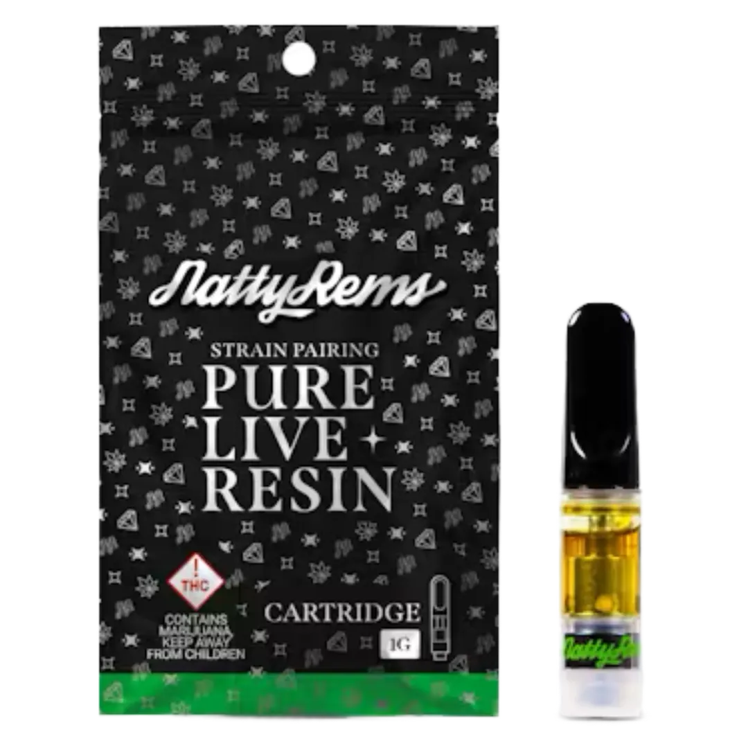 1000mg Black Tip Live Resin Cartridge